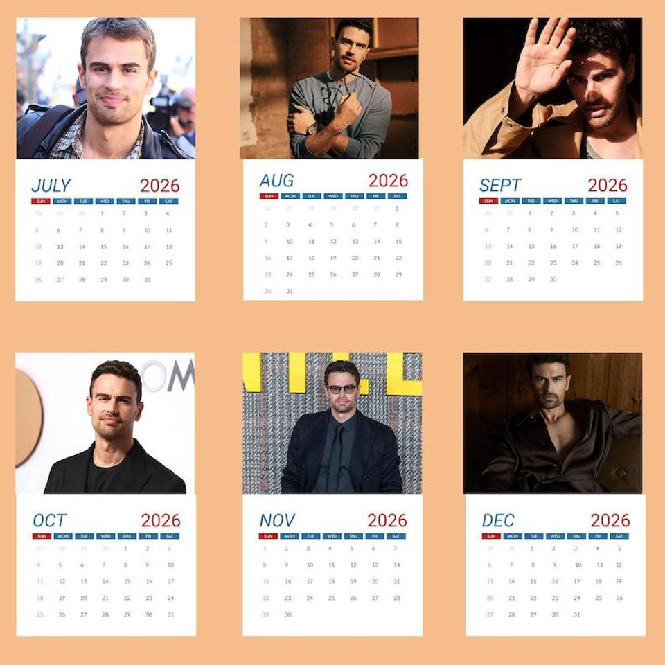 James Actor 2026 Calendar