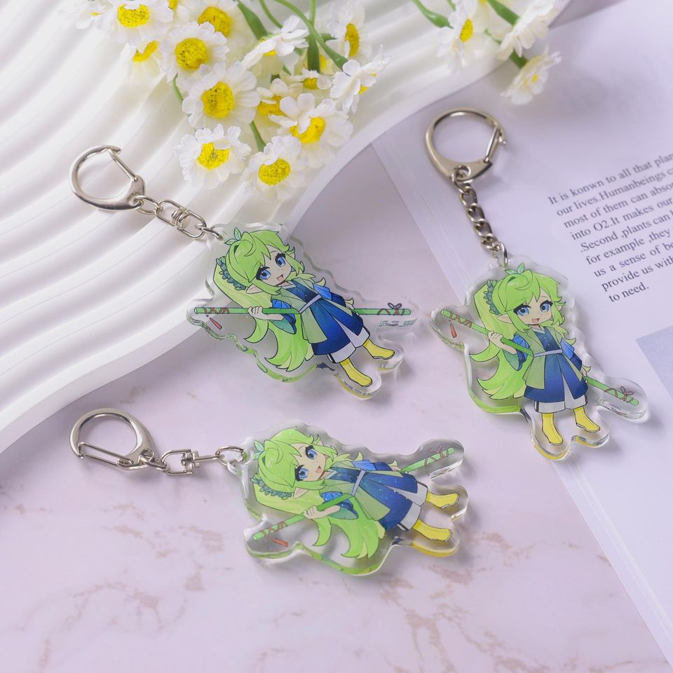 Custom character Transparent Keychain, Photo Keychain Gift, Funny Gift Idea
