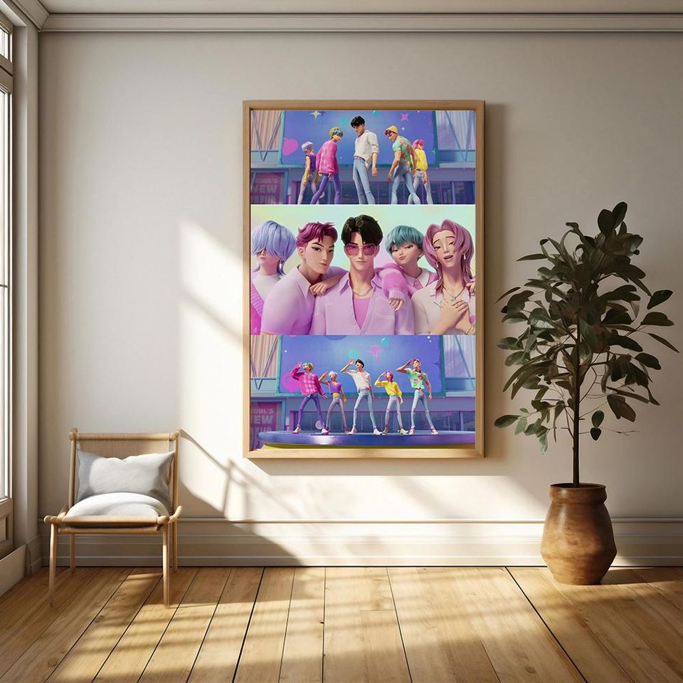 Saja boys K-Pop Demon Hunters--Movie Poster