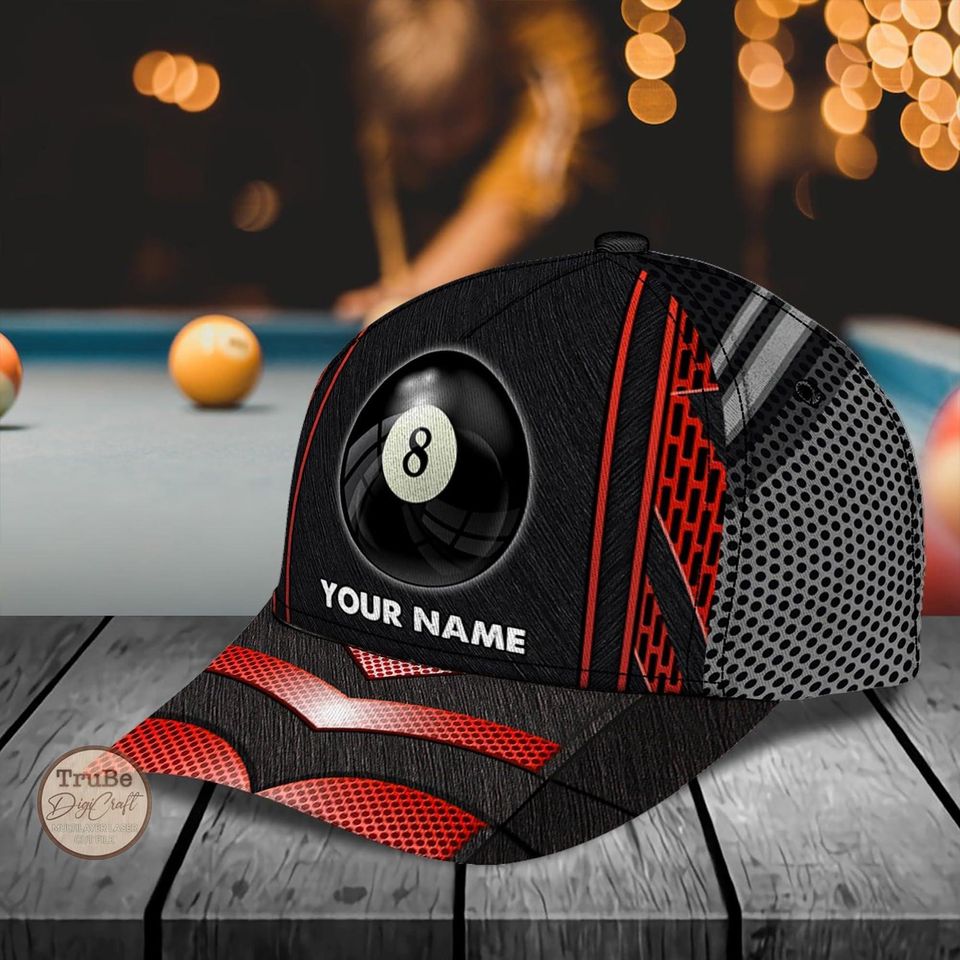 Personalized Billiard Baseball Cap