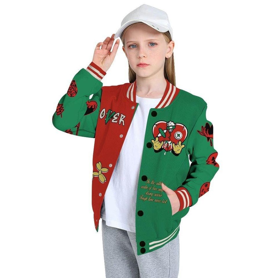 Dunkare Varsity Jacket Retro El Vuelo 3s - Loser Lover Heartbreak