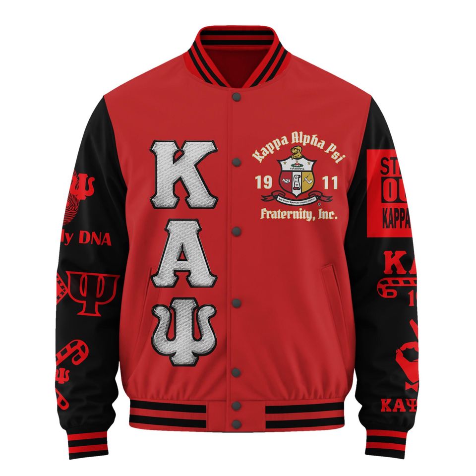 Kappa Alpha Psi Baseball Jacket, Student Jacket