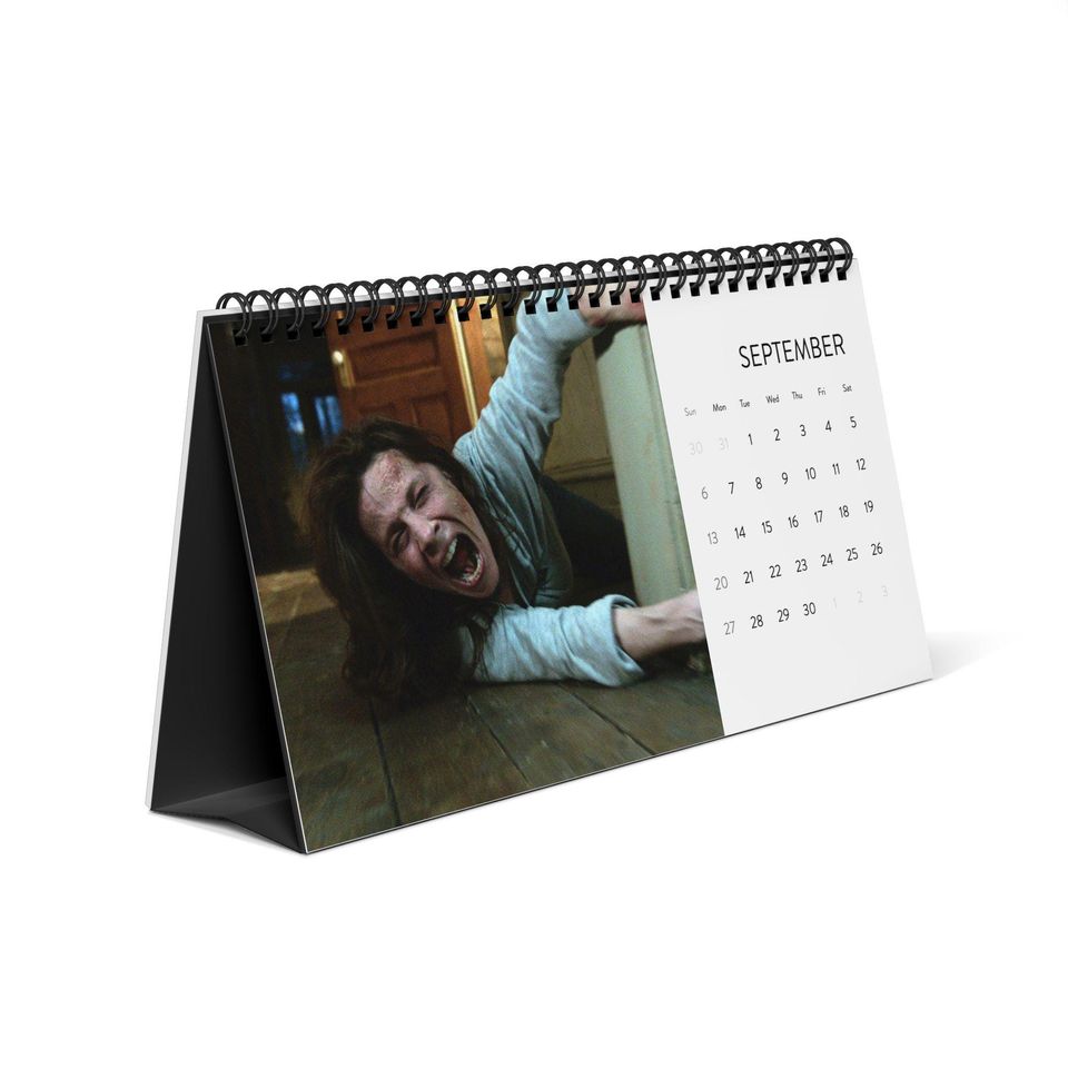 The Conjuring Desktop Calendar (2026 grid)