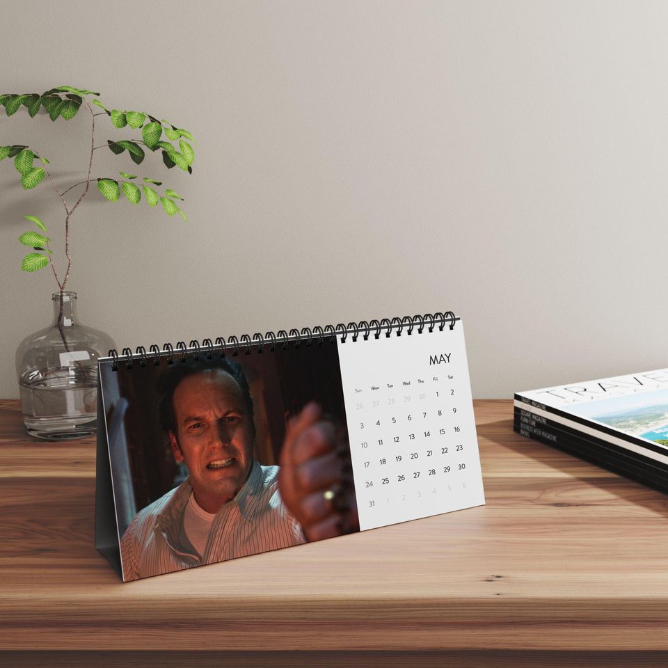The Conjuring Desktop Calendar (2026 grid)