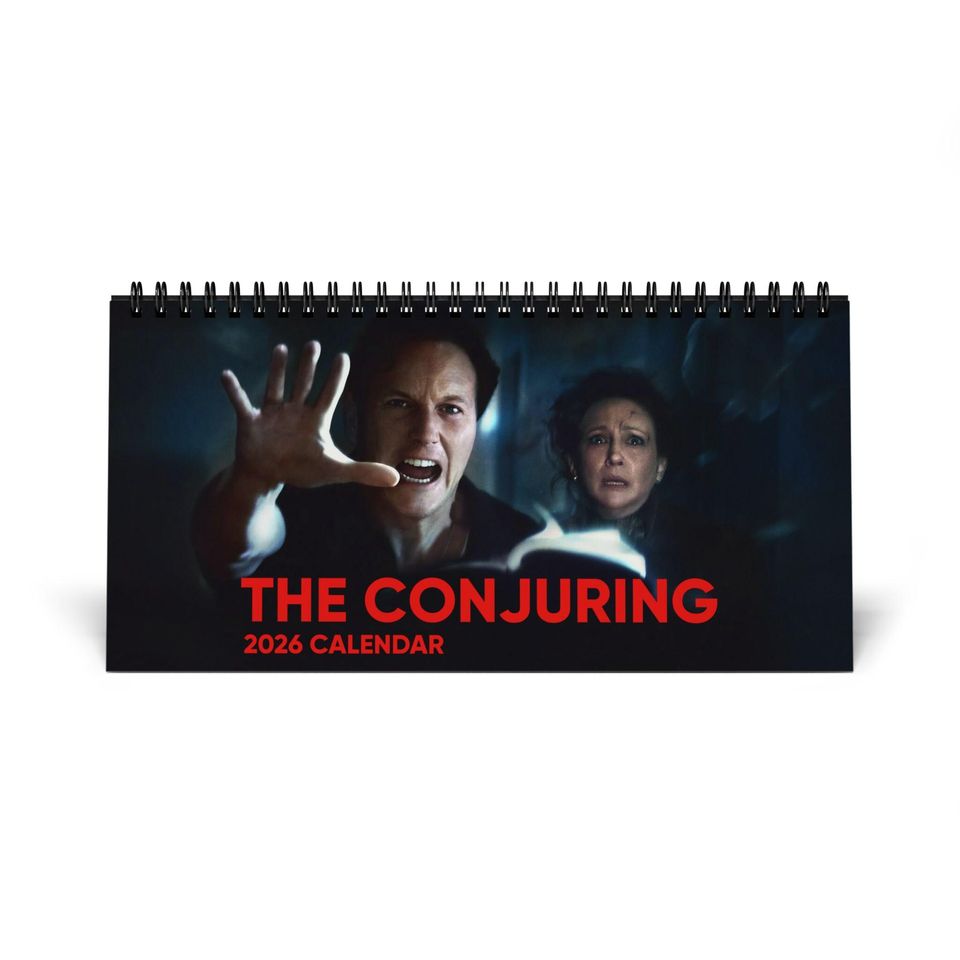 The Conjuring Desktop Calendar (2026 grid)
