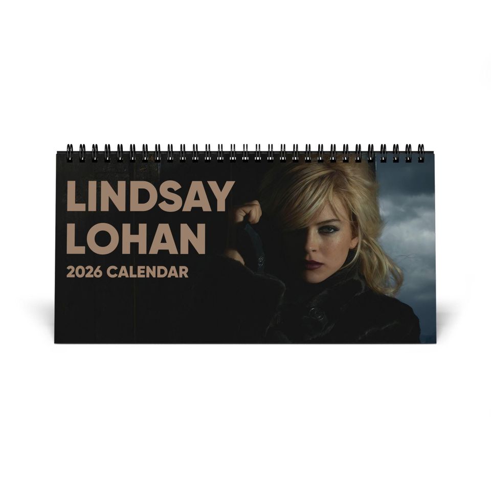 Lindsay Lohan Desktop Calendar, Lindsay Lohan Actress Calendar, Lindsay Lohan Fan Gift
