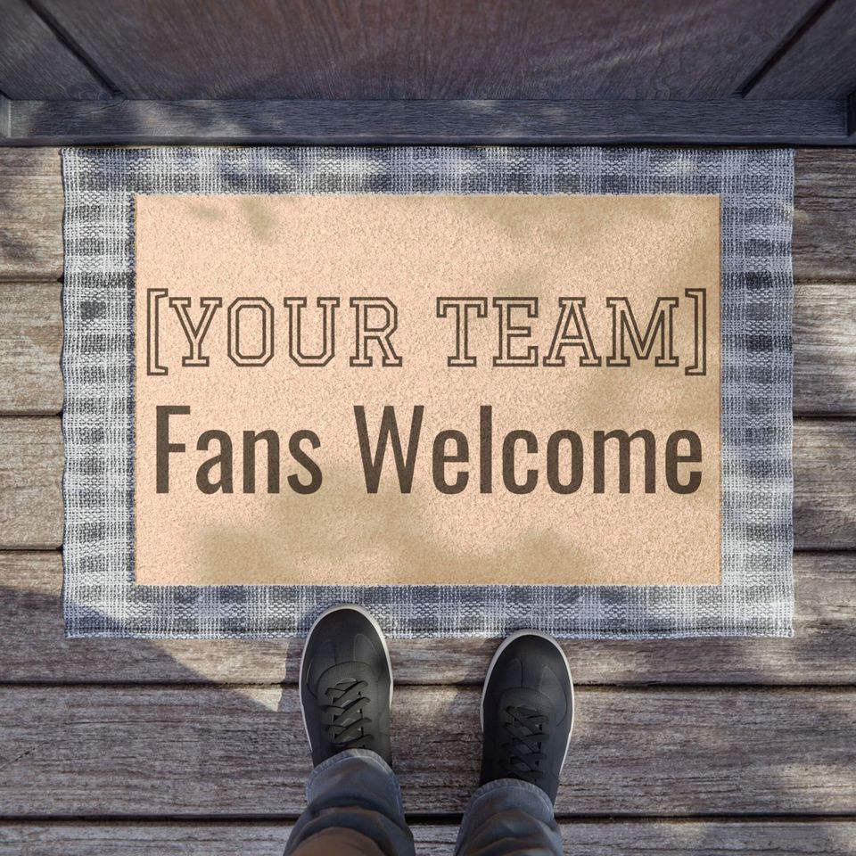 Customized Fandom Welcome Doormat