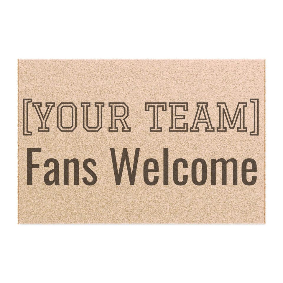 Customized Fandom Welcome Doormat