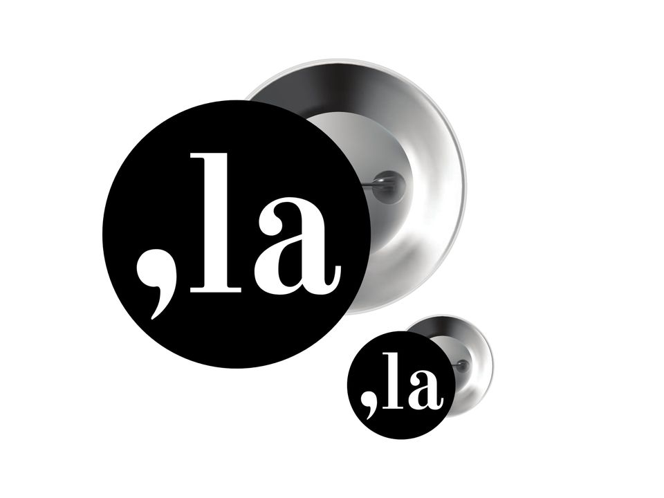 Comma La | ,La Button | Kamala Harris 2024 Button | Comma La Button