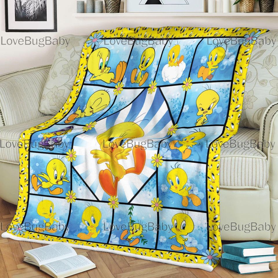 Tweety Bird Fleece Blanket