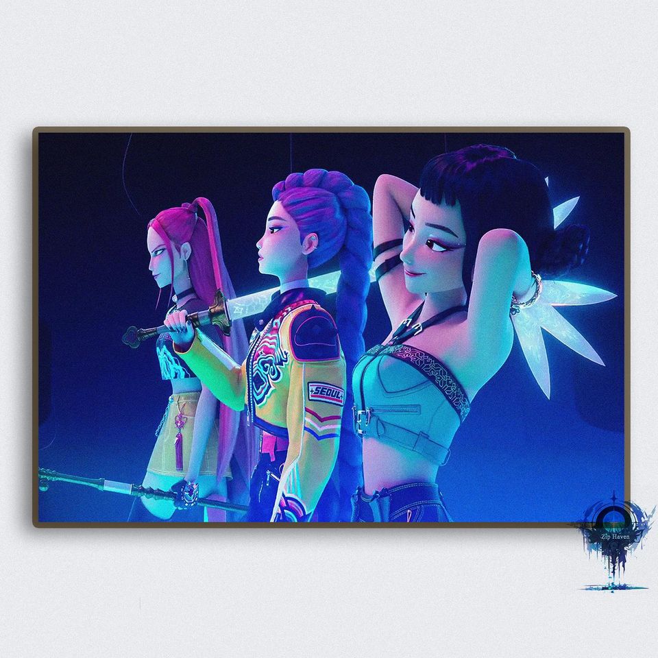 K-Pop Demon Hunters Poster