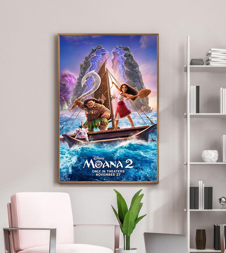 Disney Moana 2 2024 Movie Poster