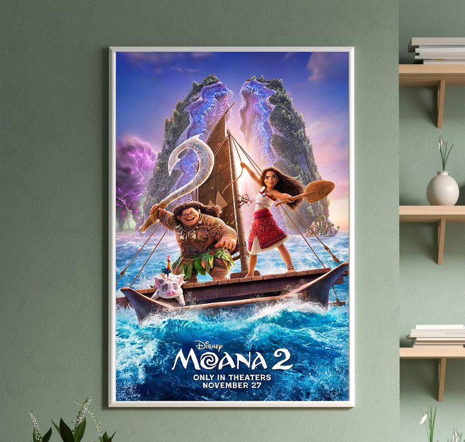 Disney Moana 2 2024 Movie Poster