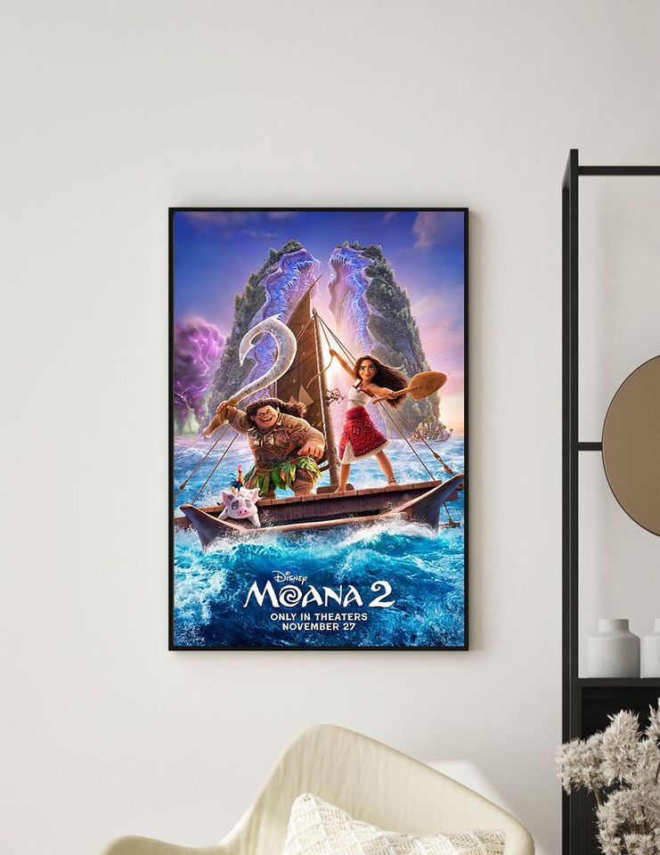 Disney Moana 2 2024 Movie Poster