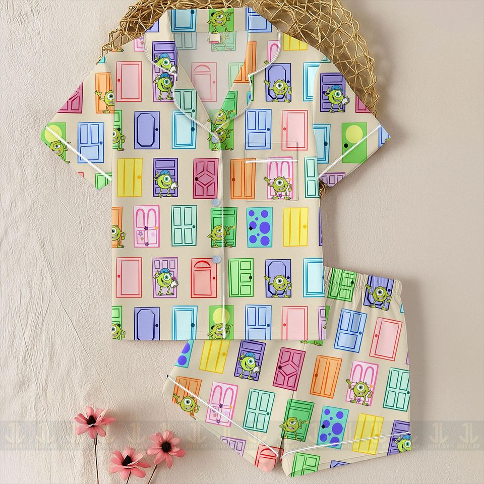 Monster Jame Sullivan Mike Wazowski Unisex Pajamas Set