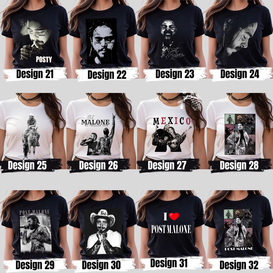 Vintage Post Malone Crop Top, Kids Post Malone Crop, Post Malone Tour, Big Ass Stadium Tour, Posty 2025 Tour Crop, Posty Tour Merch Crop Top