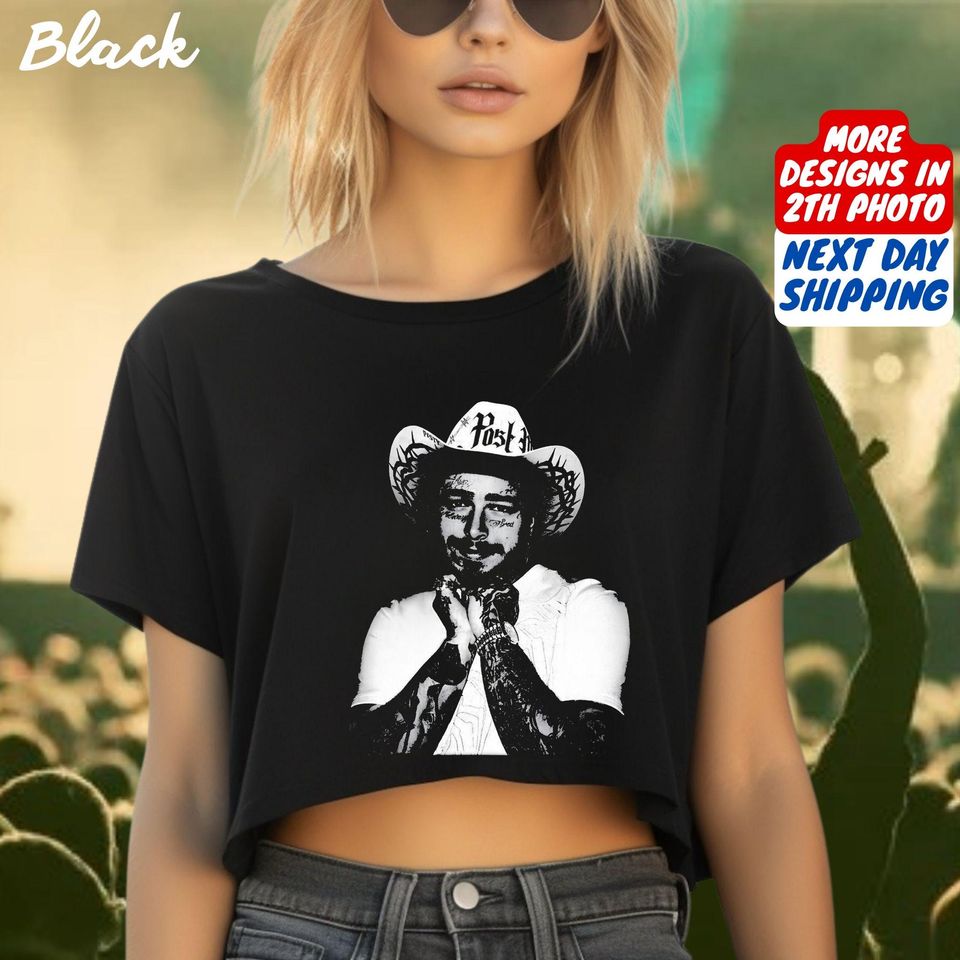 Vintage Post Malone Crop Top, Kids Post Malone Crop, Post Malone Tour, Big Ass Stadium Tour, Posty 2025 Tour Crop, Posty Tour Merch Crop Top