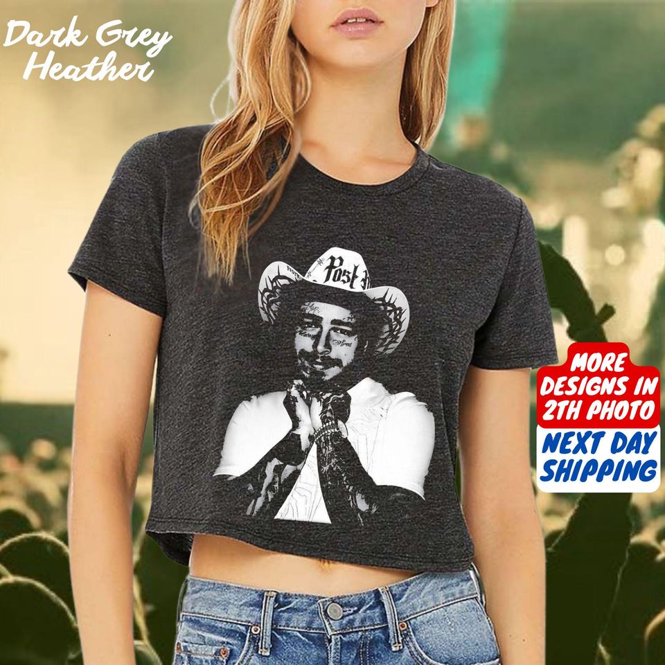 Vintage Post Malone Crop Top, Kids Post Malone Crop, Post Malone Tour, Big Ass Stadium Tour, Posty 2025 Tour Crop, Posty Tour Merch Crop Top