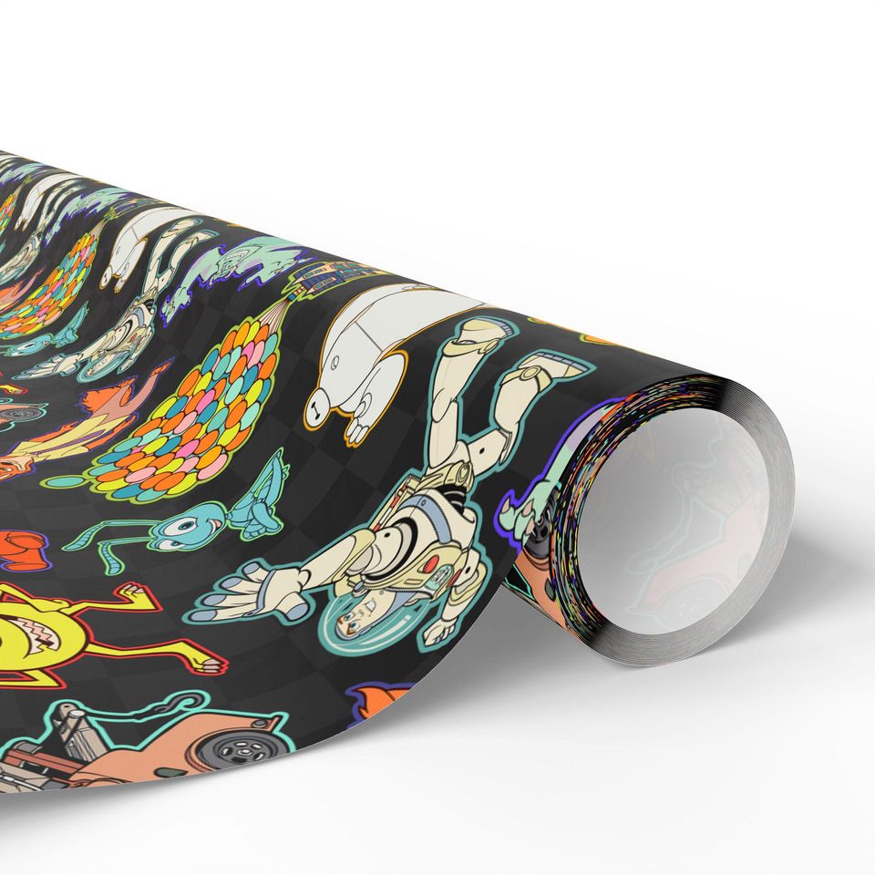Pixar Gift Wrapping Paper Rolls, 1pc