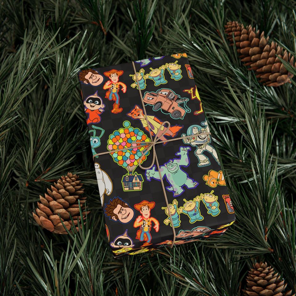 Pixar Gift Wrapping Paper Rolls, 1pc