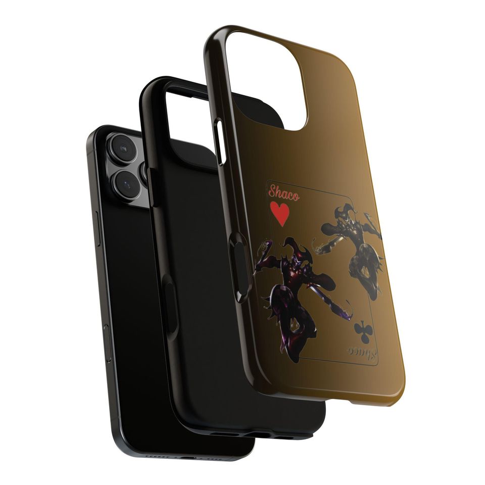 League of Legends iPhone Case - Shaco Agent Rugged Gamer Cover