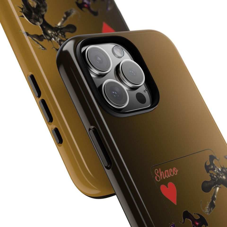 League of Legends iPhone Case - Shaco Agent Rugged Gamer Cover