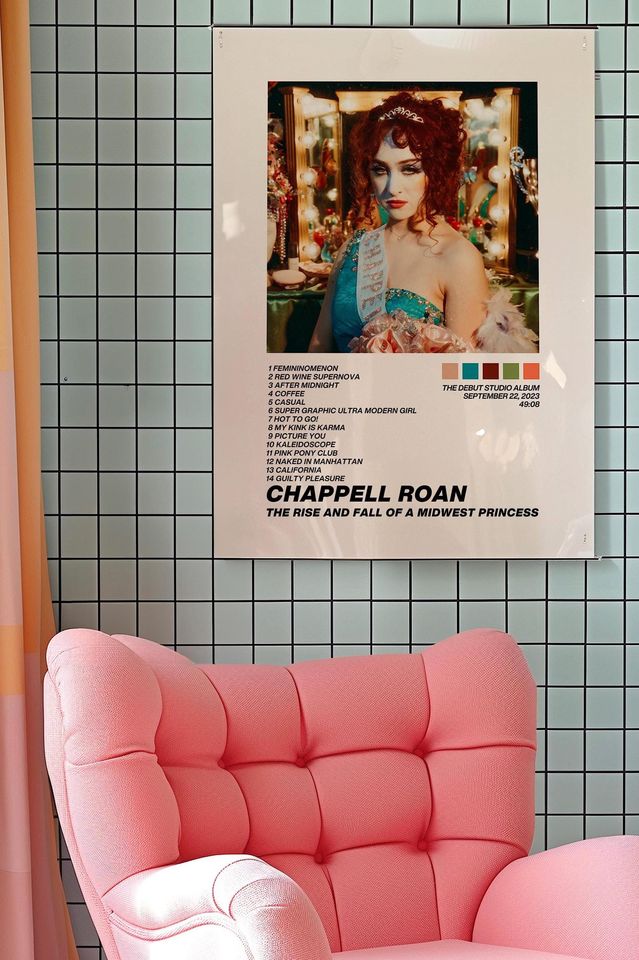 Chappell Roan Inspired The Rise and Fall of a Midwest Princess Poster