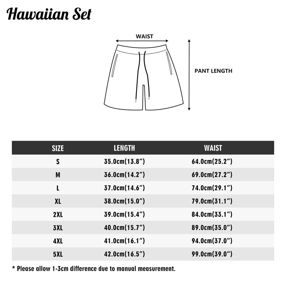 Vintage Retro Distorted Checkerboard pattern Hawaiian button shirt