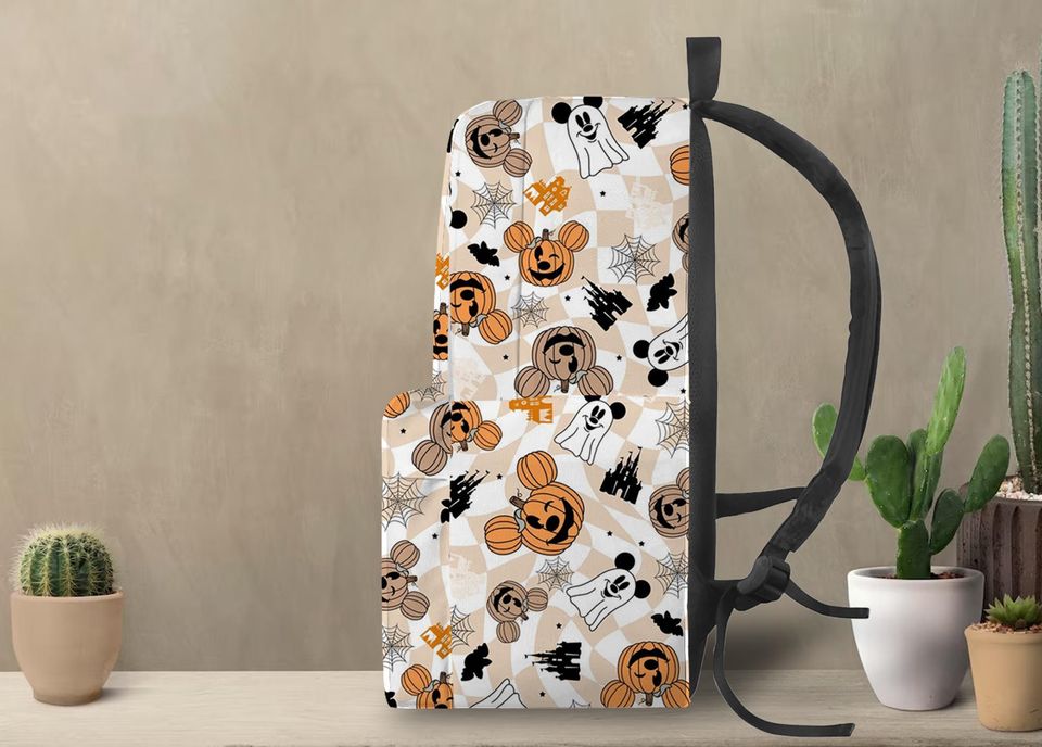 Mickey Disney Backpack, Mickey Disney School Bag, Laptop Backpack