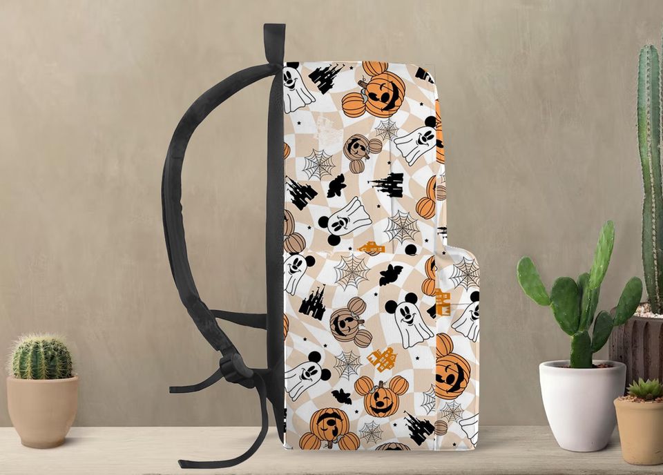 Mickey Disney Backpack, Mickey Disney School Bag, Laptop Backpack
