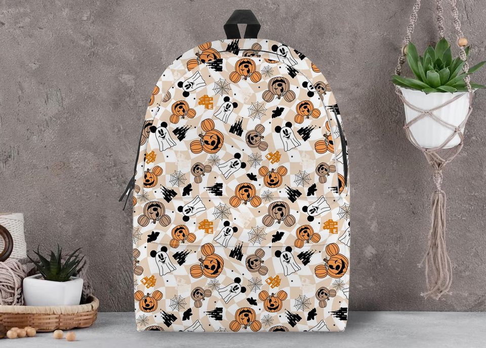 Mickey Disney Backpack, Mickey Disney School Bag, Laptop Backpack