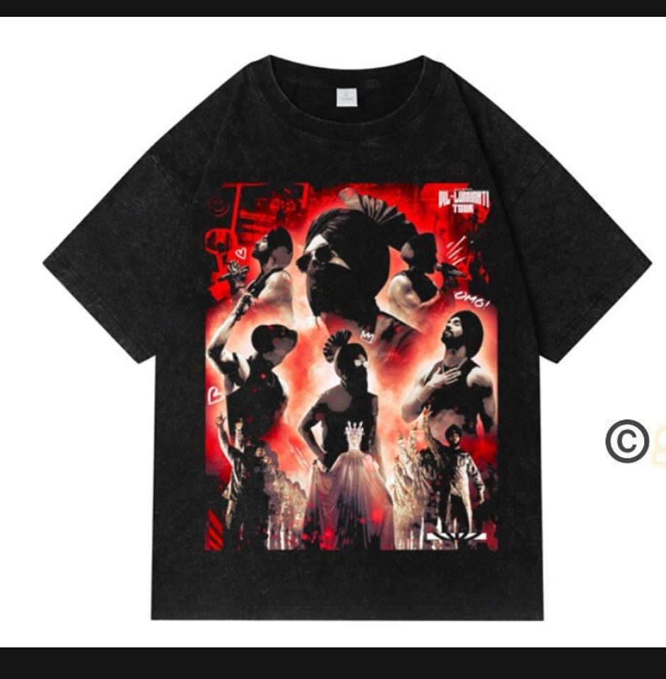 Diljit Dosanjh T shirts ,  Dil-Luminati Tour TShirt