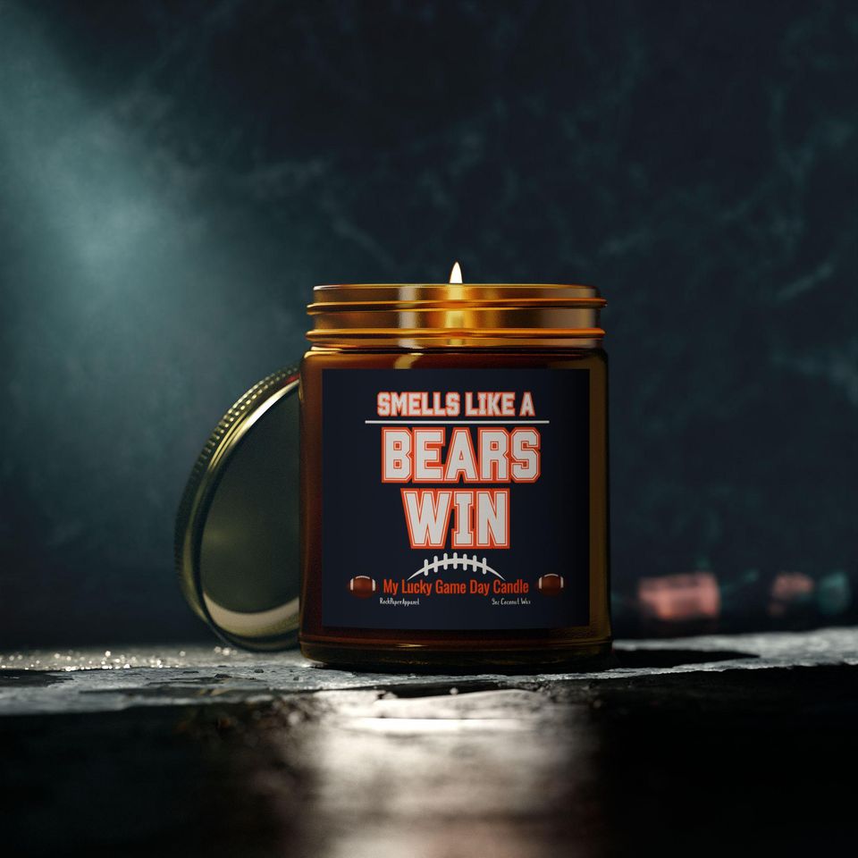 Bears Lucky Game Day Candles