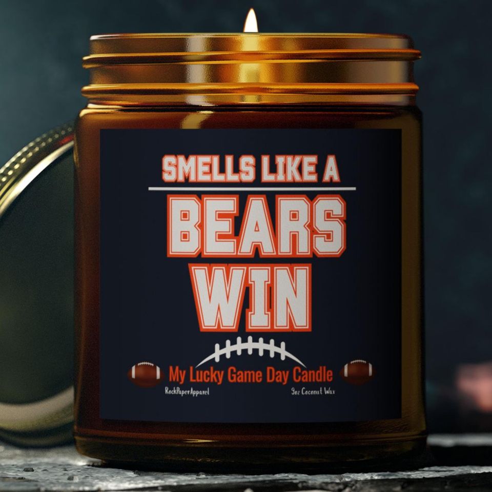 Bears Lucky Game Day Candles