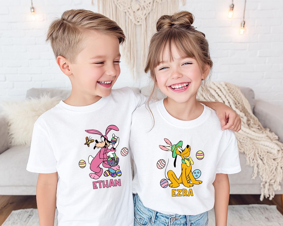Disney Easter Day Shirt, Mickey Egg Hunter Kids Tee, Minnie Bunny Sweatshirt, Disneyland Easter 2026 Tee, Custom Easter Toddler Boy Gift