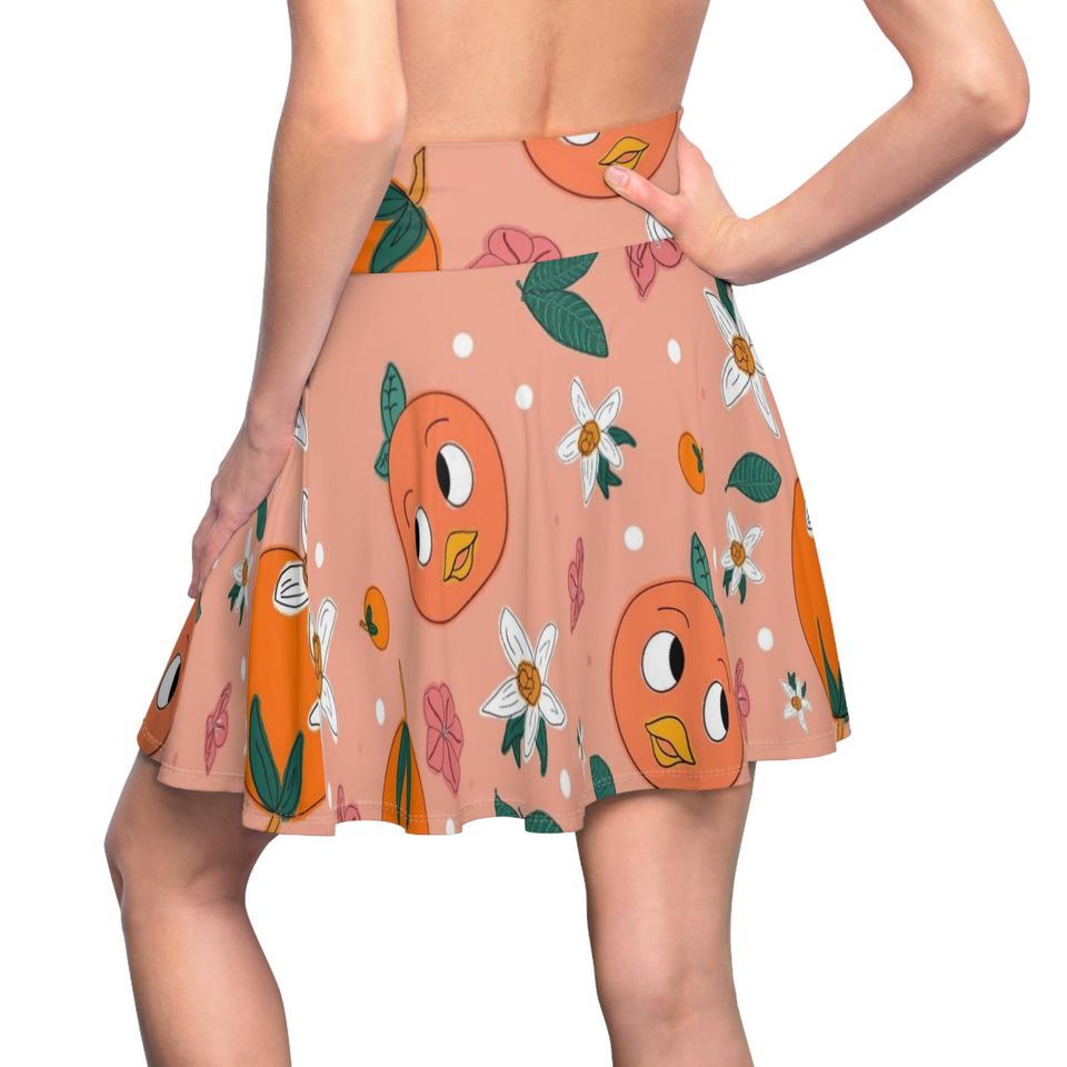 Orange Bird Running Skirt