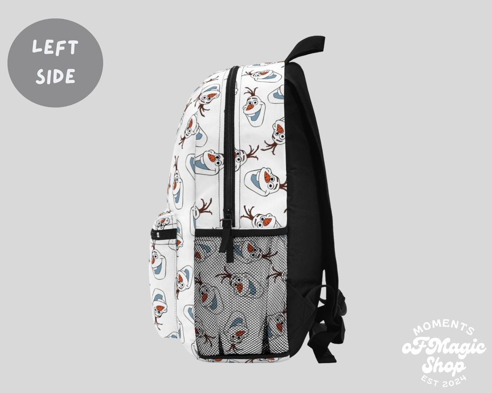 Olaf The Snowman Inspired Backpack | Magical Backpack | Back To School Bag