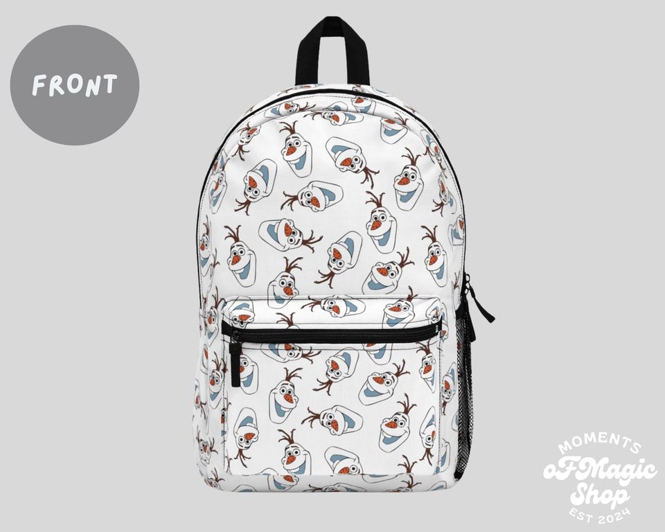 Olaf The Snowman Inspired Backpack | Magical Backpack | Back To School Bag
