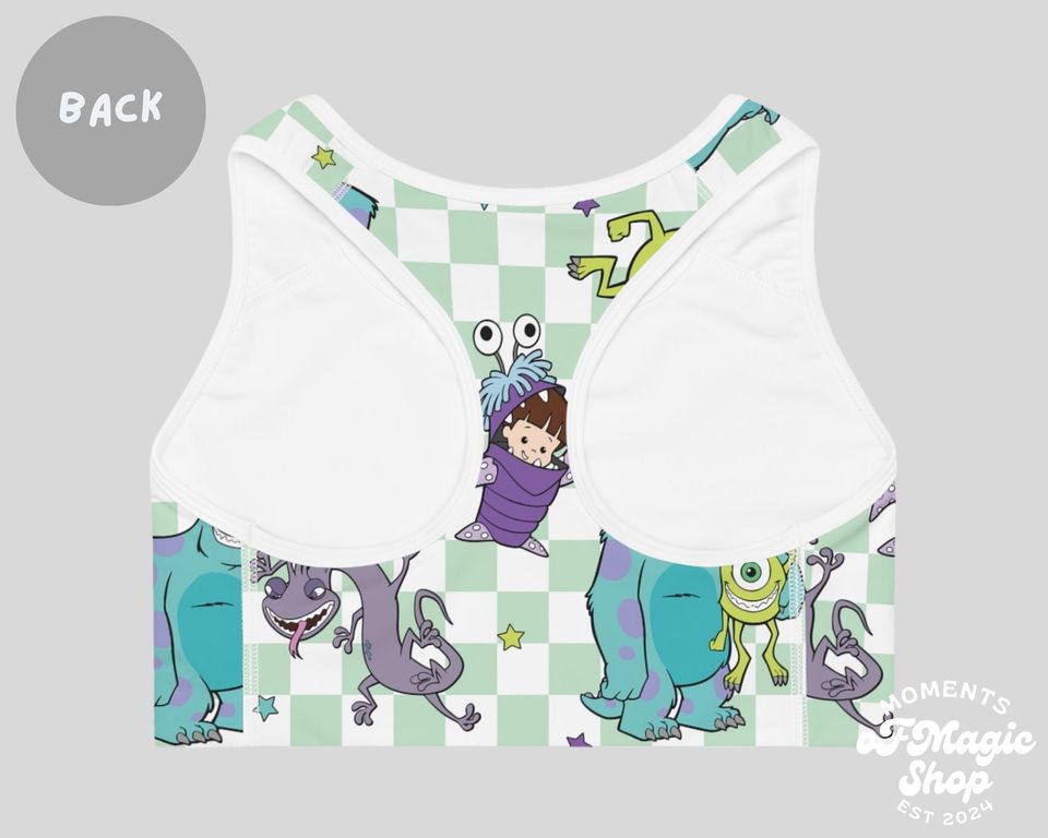 Monsters Inc. Sports Bra