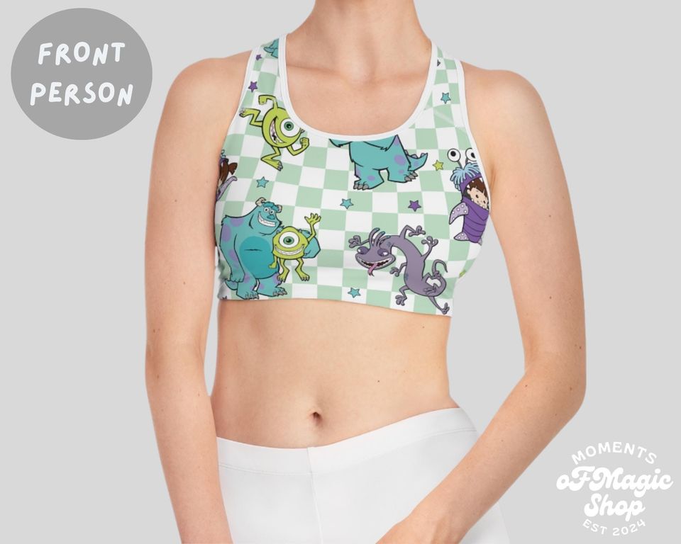 Monsters Inc. Sports Bra