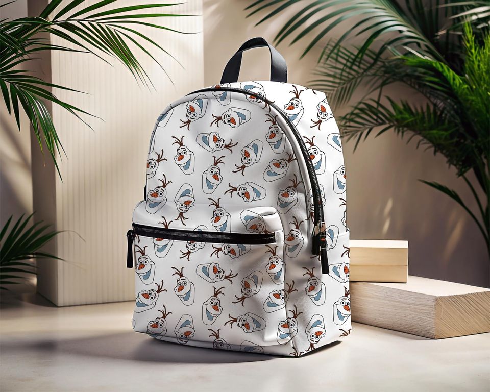 Olaf The Snowman Inspired Backpack | Magical Backpack | Back To School Bag