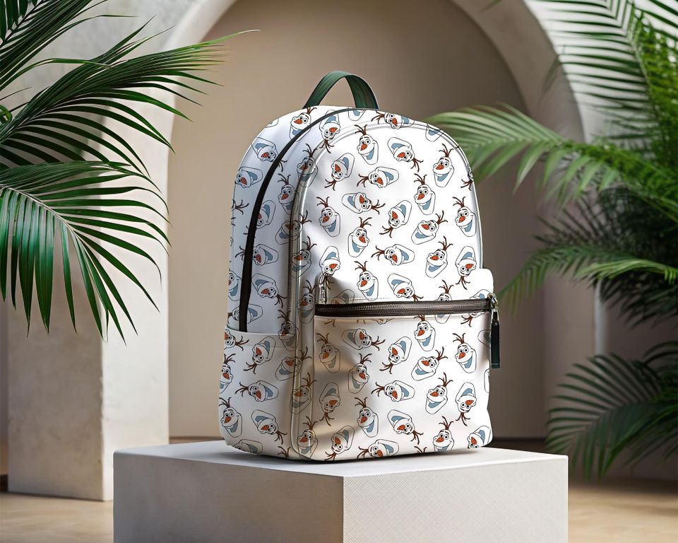 Olaf The Snowman Inspired Backpack | Magical Backpack | Back To School Bag