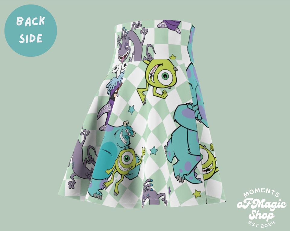 Monsters Inc Running Skirt | Magical Running Skirt | Women's Running Skirt
