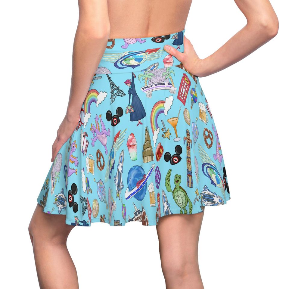 Epcot Themed Running Skirt