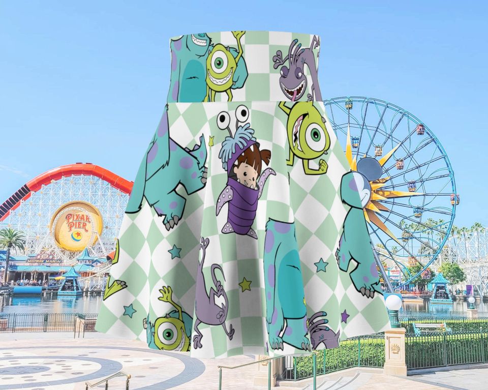 Monsters Inc Running Skirt | Magical Running Skirt | Women's Running Skirt