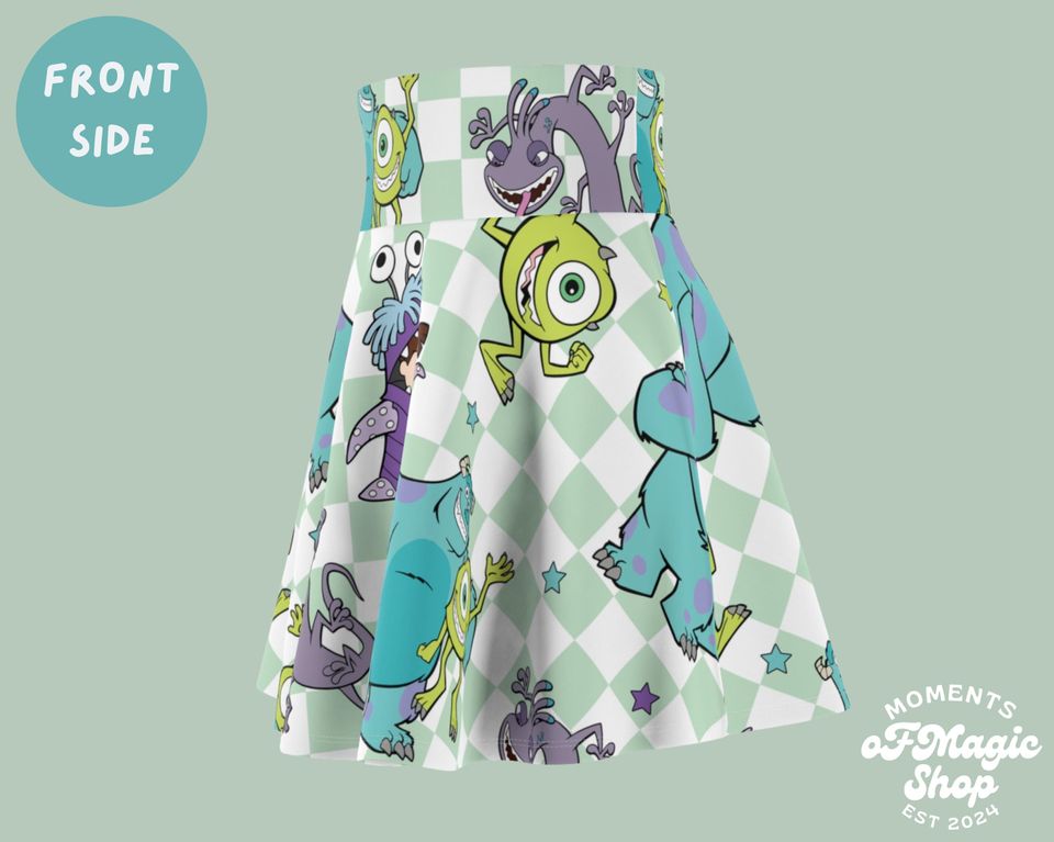 Monsters Inc Running Skirt | Magical Running Skirt | Women's Running Skirt
