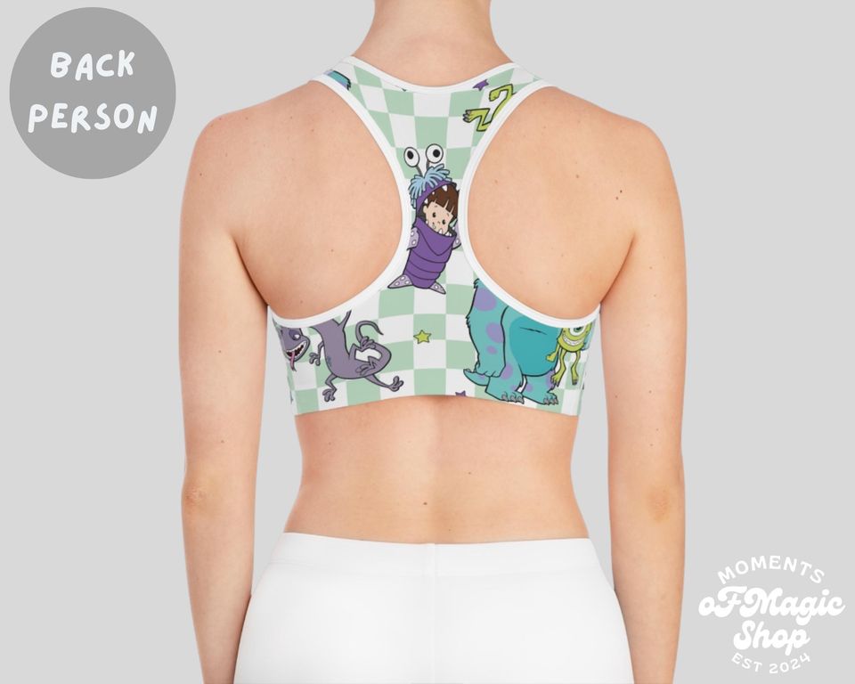 Monsters Inc. Sports Bra