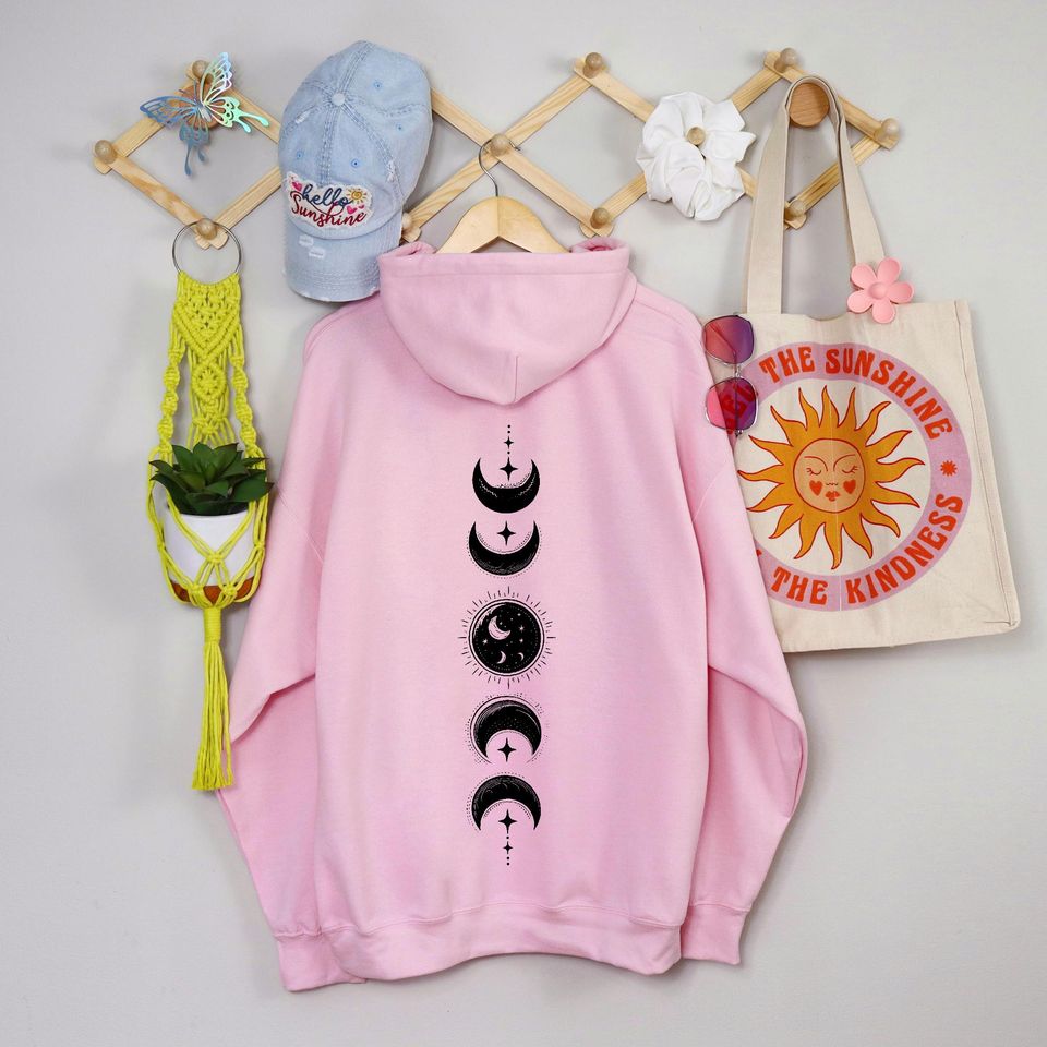 Salem 1692 Witchcraft Hoodie, Double Sided Halloween Design