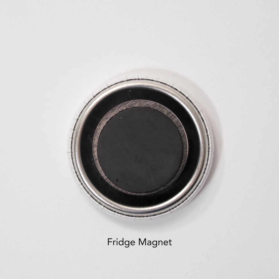 ICE OUT Black Button