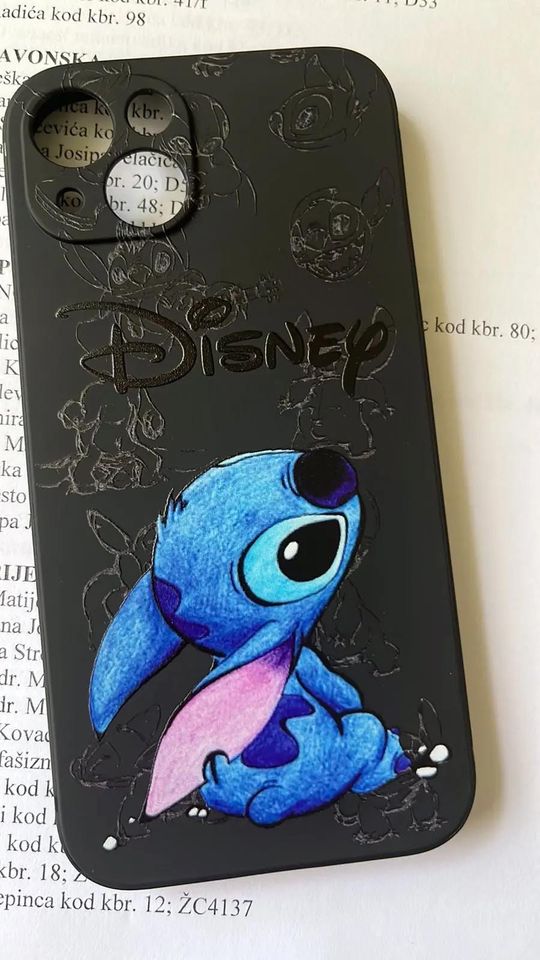 iPhone protective case with Stitch motifs - Stylish Disney cell phone case